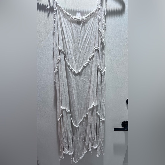 Free People Off White Beach Maxi Dress women’s size Medium - Picture 4 of 6